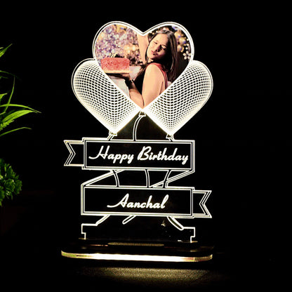 Birthday/Anniversary Photo Lamp